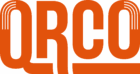 qrco logo type orange